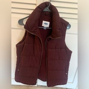 Old Navy quilt type puffer vest